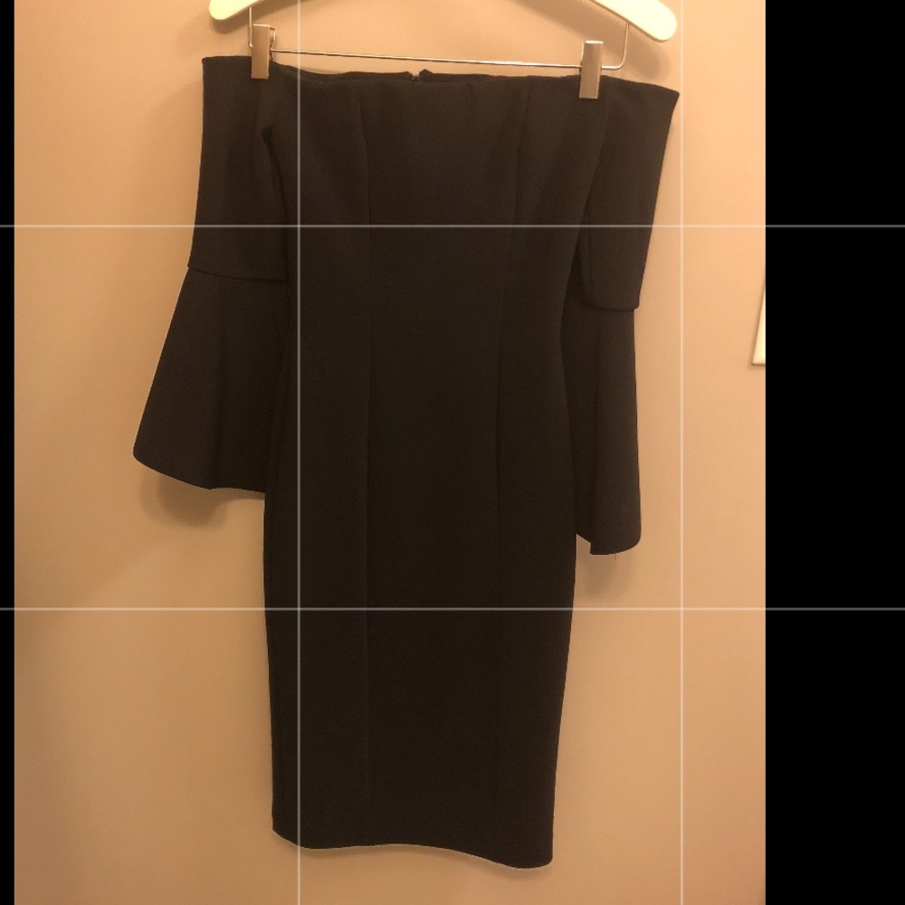 Kookai Black off shoulder dress